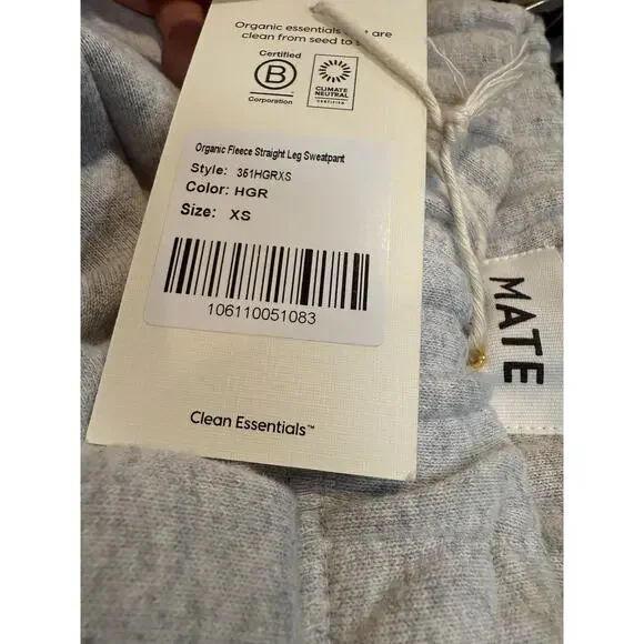 MATE the Label Straight Leg Sweatpants - Picture 4 of 4